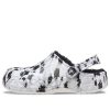 Crocs Baya Lined Clog Fleece Lined Unisex White Gray Slippers “White Grey” 205975-10M