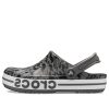 Crocs Bayaband Beach Gray Black Sandals “Grey Black” 206232-0DY