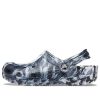 Crocs Beach Marble Unisex Black White Sandals “Black White” 206867-103