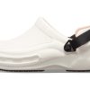 Crocs Bistro Pro Literide Clogs “White Black Orange” 205669-100
