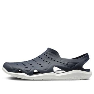 Crocs Black White Sandals 203963-462