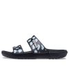 Crocs Classic Casual Fashion Unisex Black Blue Slippers 207680-066