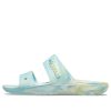 Crocs Classic Casual Fashion Unisex Blue Green Slippers “Blue Green” 207701-4SU