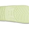 Crocs Classic Clog Cozy Unisex Gray Green Slippers 206761-335