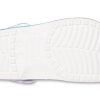 Crocs Classic Pattern White Purple Sandals “White Purple” 206565-14N