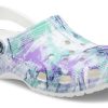 Crocs Classic Sports Slippers Unisex Blue Purple 206868-94S