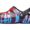 Crocs Classic Tie Dye Stay Warm Cozy Crocs Sports Slippers Unisex Purple Red 206341-988 Crocs Classic Tie Dye Stay Warm Cozy Crocs Sports Slippers Unisex Purple Red 206341-988