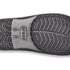 Crocs Crocband Platform Slides “Black Grey White” 205693-001