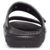 Crocs Daisy Lightweight Wear-Resistant Sports Slippers Unisex Black White 207284-0ZI