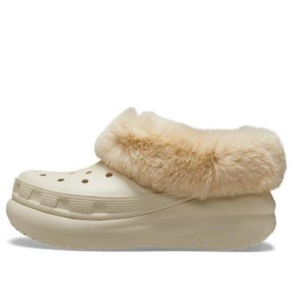 Crocs Furever Crush Shoe Clogs “Bone” 208446-2Y2