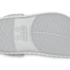 Crocs (GS) Crocband Logo Mania Clogs “Grey Silver” 205992-00J