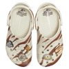Crocs Jurassic World Classic Clogs “Bone” 208641-2Y2