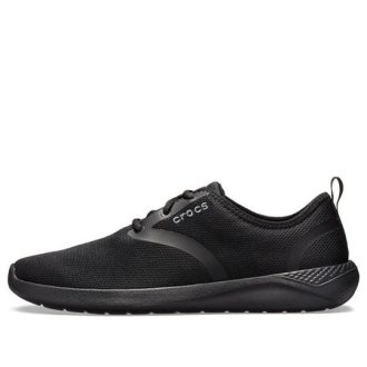 Crocs LiteRide Shoes Fabric “Black” 205162-060