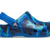 Crocs (PS) Camouflage Printing Beach Blue Sandals 205813-4JL