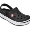 Crocs (PS) Small Beach Black Sandals 11990-066