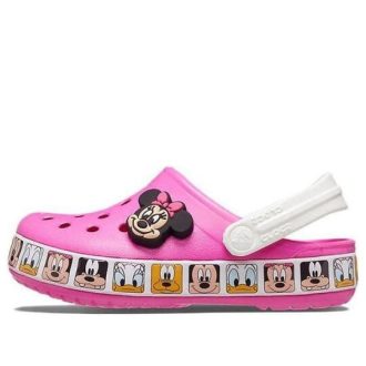 Crocs (TD) Crocs x Disney Classic Clogs “Fun Lab Minnie Mouse Band” 207720-03