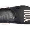 Crocs Thick Sole Black Unisex Sandals 205699-001