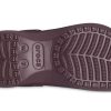 Crocs (WMNS) Classic Platform Lined Clogs “Dark Cherry” 207938-6WD