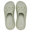 Crocs (WMNS) Crush High Shine Slides “Light Green” 209648-3VS