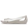 Crocs (WMNS) Minimalistic Casual Flat White Sandals 206106-018