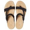 Crocs (WMNS) Minimalistic Cozy Sports Slippers Black Brown 206108-00W